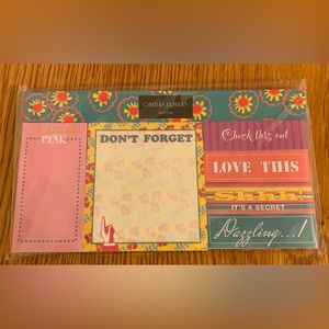 Cynthia Rowley Set of Post-Its — Stationery